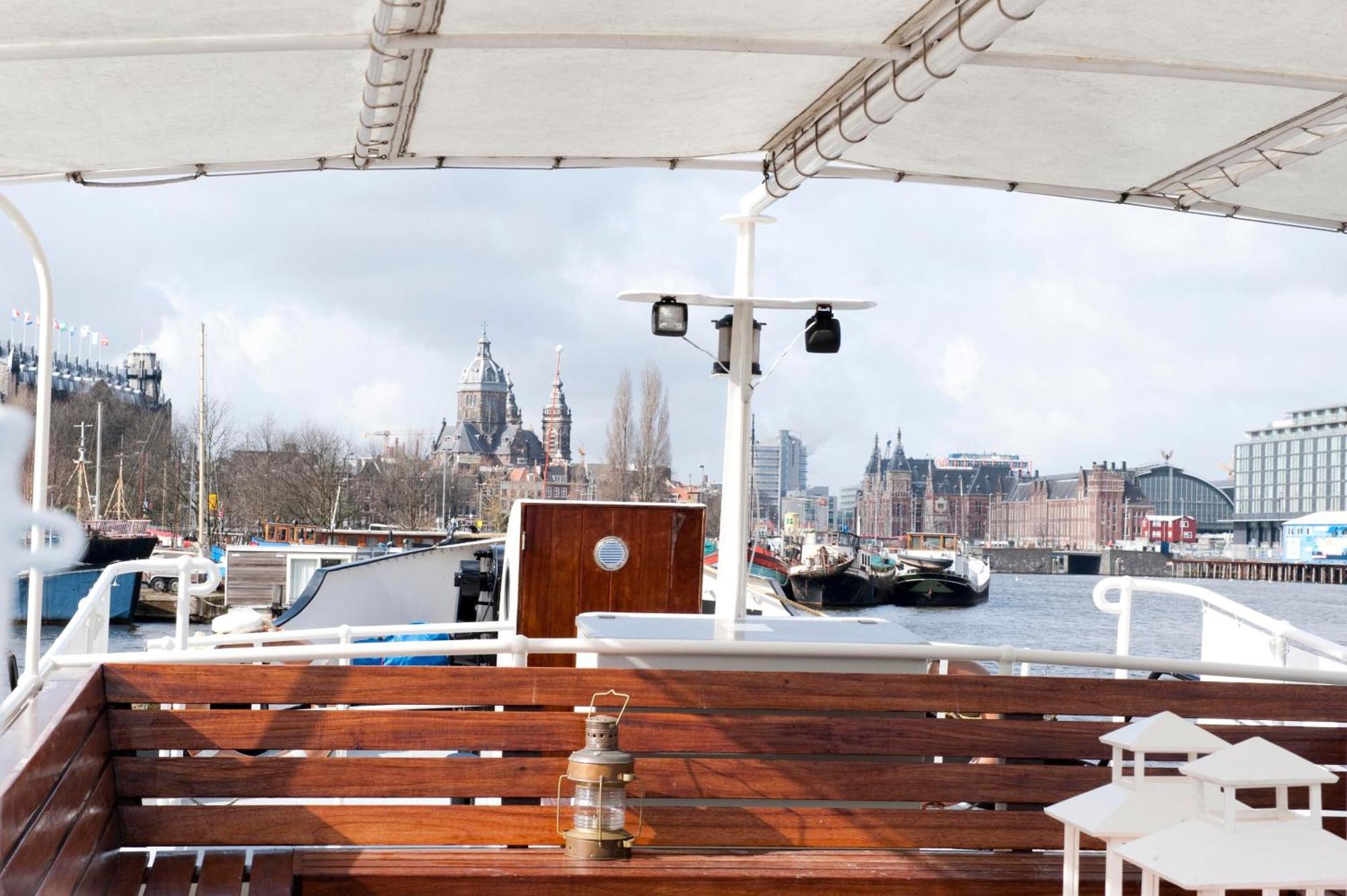 Hotelboot Zwaan Amsterdam Exteriör bild